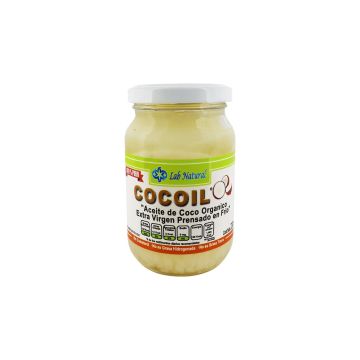 TARRO COCOIL ACEITE DE COCO ORGANICO 230ML extra virgen prensado en frio.