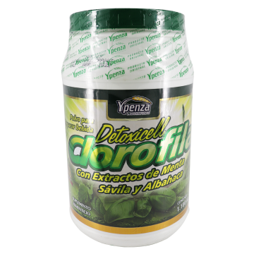 POLVO PARA PREPARAR BEBIDA CLOROFILA DETOXICELL 1.100 KG.