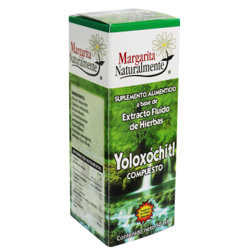 EXT. FLUIDO DE HIERBAS YOLOXOCHITL COMPUESTO 50ML* cardioprotector 1x100