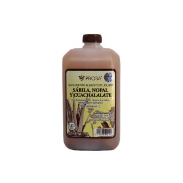 BEBIDA DE SABILA, NOPAL Y CUACHALALATE 1 LT.* 1X20