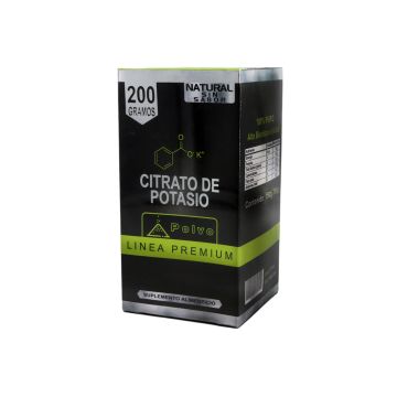 POLVO CITRATO DE POTASIO C/200 GRS  Linea Premium 1x64