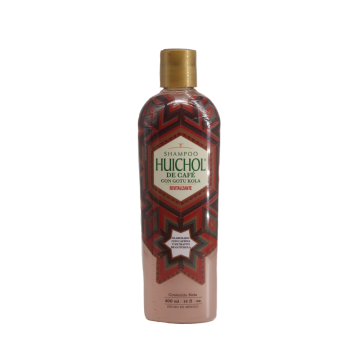 SHAMPOO DE CAFE DEL INDIO HUICHOL 400ml* Revitalizante.1X12