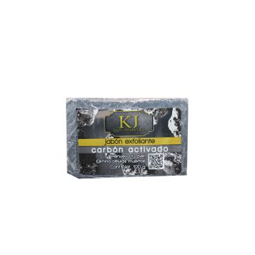 BATH ESSENTIALS KJ JABÓN EXFOLIANTE CARBON ACTIVADO (rostro, cuerpo) 100 G