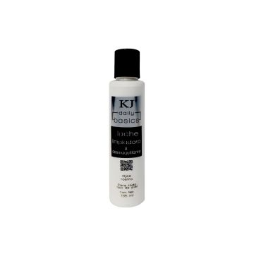 KJ BASICS LECHE LIMP Y DESMAQUILLANTE (rostros, ojos) 120 ML 1X6*