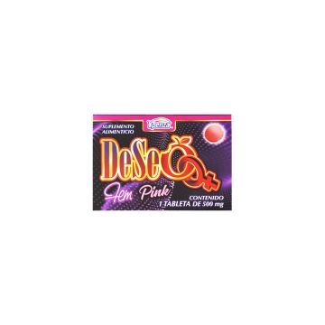 CARTERITA DESEO FEM PINK C/1 TAB. 500 MG