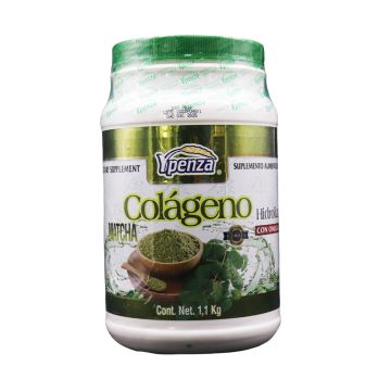 POLVO COLAGENO HIDROLIZADO BEBIDA SABOR MATCHA 1.100 KG* 1X24