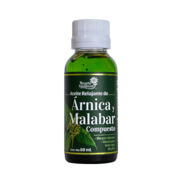ACEITE DE MALABAR 60ML* aceite de uso externo 1x12