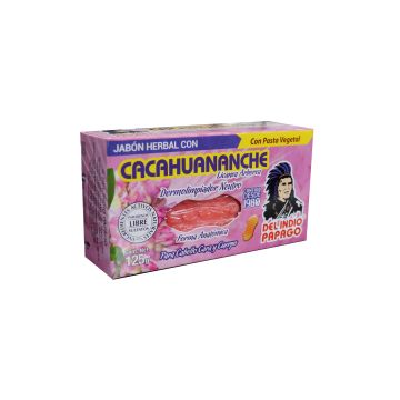 JABON HERBAL  CON CACAHUANANCHE 125GR