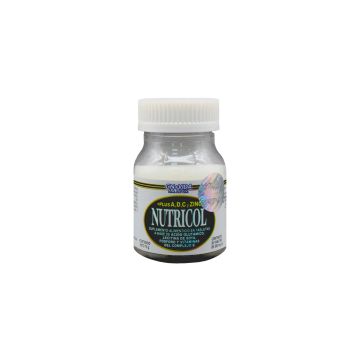 TBS. NUTRICOL PLUS C/30 MINI FRASCO + VIT A, D,C Y ZINC (Etiqueta blanca)* 1x14