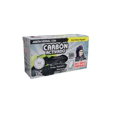 JABON HERBAL  CON CARBON ACTIVADO 125GR