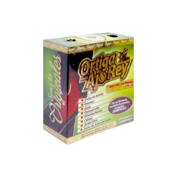 ORTIGA + AJO REY REFORZADO CON OMEGA 3,6 Y 9 30 TBS Y 60 CAPS