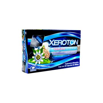 CAPS. XEROTON C/30 500MG* valeriana y pasiflora