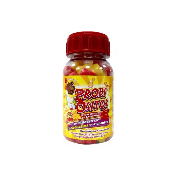 GOMITAS PROBIOSITOS C/110* (242gr) 100 millones de lactobacilos por gomita 1x66