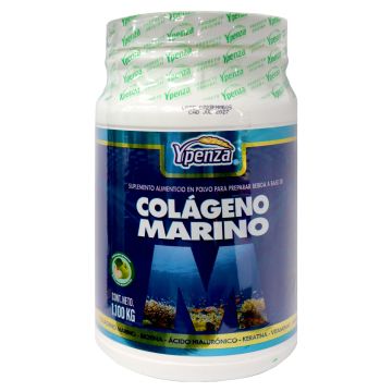 POLVO COLAGENO MARINO SABOR MANZANA VERDE 1.100 KG