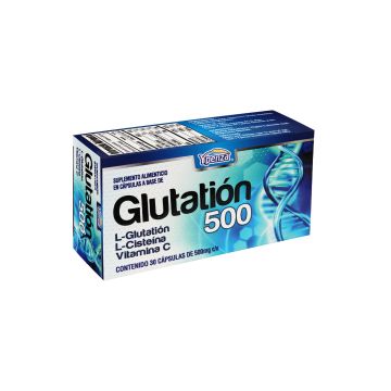 CAPS. GLUTATION 500, L-GLUTATION, L-CISTEINA Y VIT C C/30 500 MG