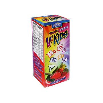 JARABE V-KIDS SABOR FRESA 240ML