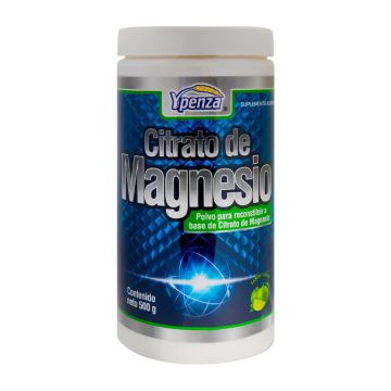 POLVO CITRATO DE MAGNESIO SABOR <br>LIMON 500 GR*</br>
