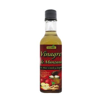 VINAGRE DE MANZANA+MIEL+CANELA+JENGIBRE 260 ML.