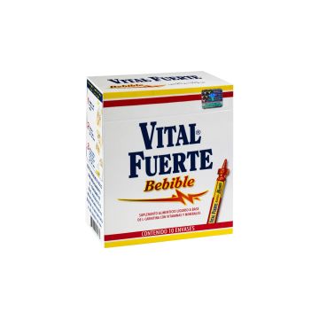 VITAL FUERTE BEBIBLE C/10 ENVASES * a base de l-carnitina con vitaminas y minerales