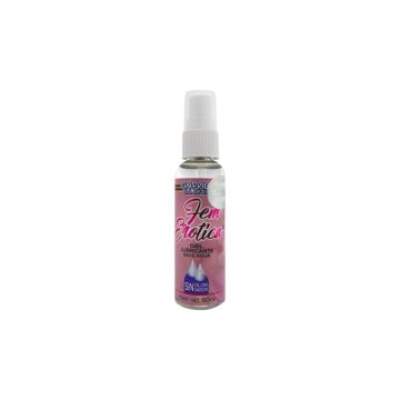 GEL FEM EROTICA LUBRICANTE A BASE DE AGUA NATURAL 60 ML. NO ES PEGAJOSO, NO MANCHA Y NO DESEQUILIBRA EL PH.