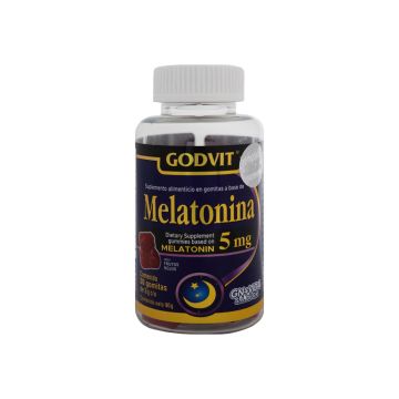 GOMITAS MELATONINA 5MG C/30 C/3GR SABOR FRUTOS ROJOS* 1x40