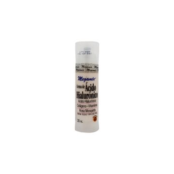 CREMA DE ACIDO HIALURONICO FPS45 Megamix  30ML. Acido Hialuronico, Colageno, Vitaminas Rosa Mosqueta. Para Todo Tipo de Piel