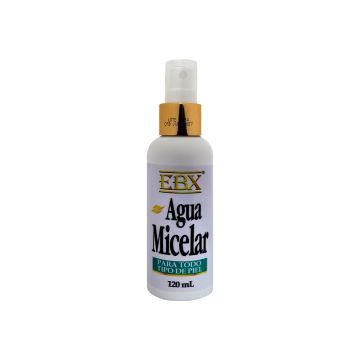 AGUA MICELAR  EBX 120 ML. Para Todo Tipo de Piel