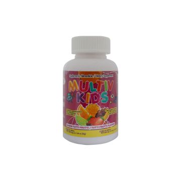 TBS. MULTIV KIDS  Masticables  SABOR TUTIFRUTI  con Vitaminas y Minerales C/60 1x30*