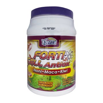 POLVO FORTI CELL ANTIOX 1.100 KG *  Sabor UVA 1x24 Noni, Maca y Kiwi