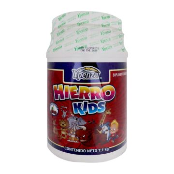 POLVO HIERRO KIDS 1.100 KG *  Sabor Cereza 1x24