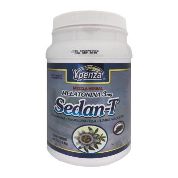 POLVO SEDAN - T MELATONINA 3MG 1.100 KG *  Sabor UVA 1x24